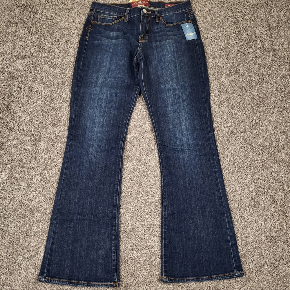 Lucky Brand Sofia Bootcut Jeans Womens 12/31 Blue NWT Dark Wash 7WC1003